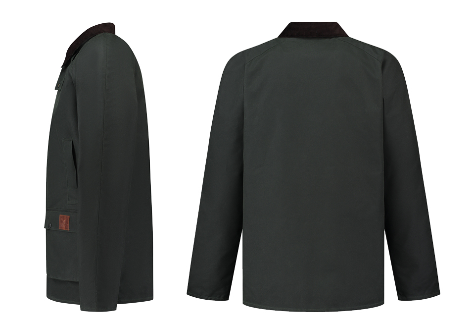 Elegante chaqueta acolchada