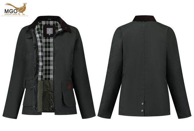 Elegante chaqueta acolchada