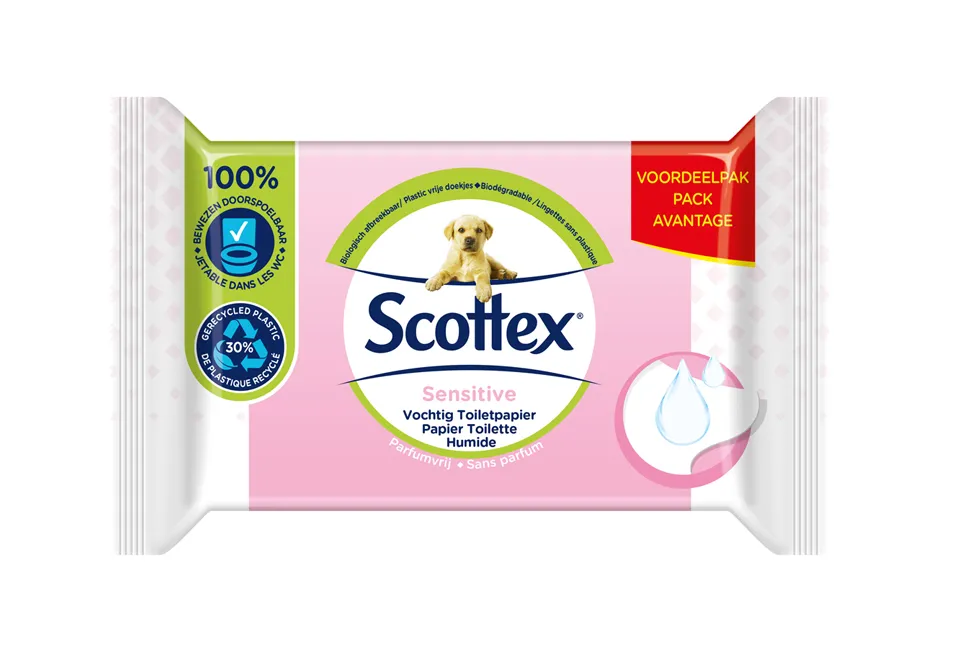 Megapack de toallitas h&uacute;medas de Scottex