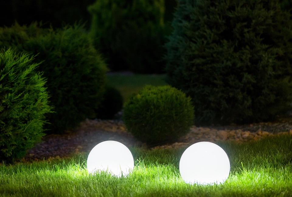 Set van 2 solar lichtbollen