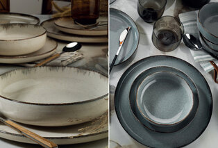 18-or 24-piece high-quality porcelain dinner service