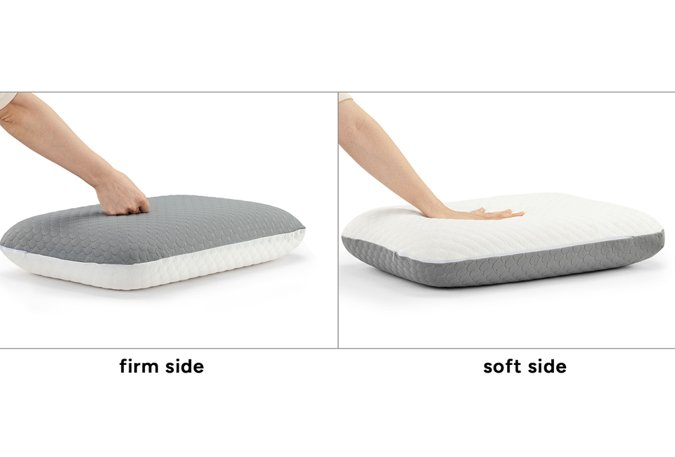 Dual memory foam hoofdkussen 1 + 1 GRATIS