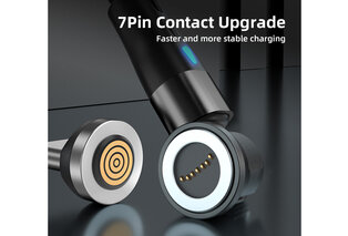 Câble de charge magnétique rotatif pour tout type de smartphone — 8