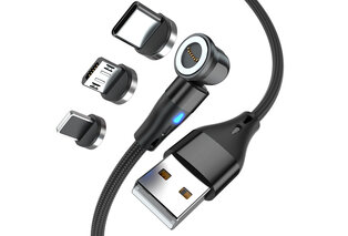 Câble de charge magnétique rotatif pour tout type de smartphone — 11