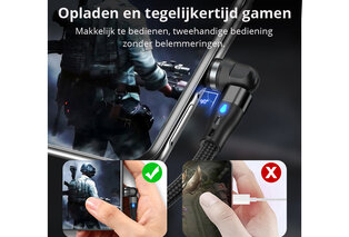 Magnetische roterende oplaadkabel voor elk type smartphone — 7