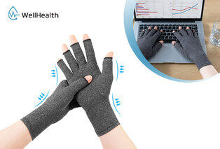 Therapeutic compression gloves