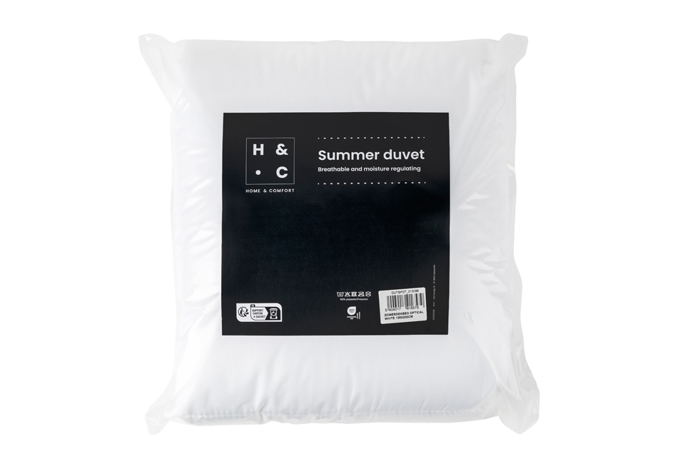 Antibacterieel zomerdekbed