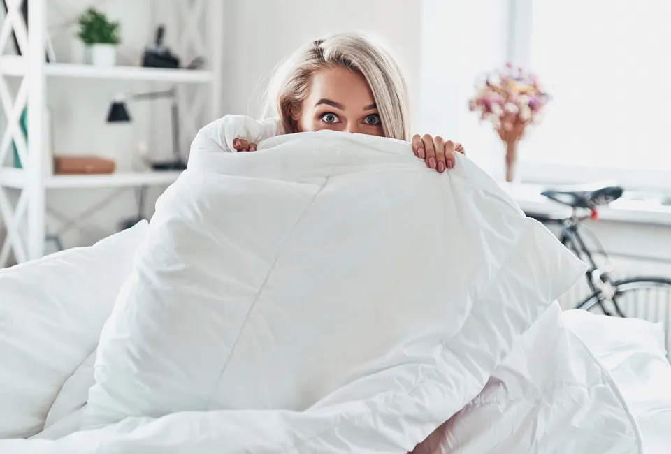 Antibacterial summer duvet