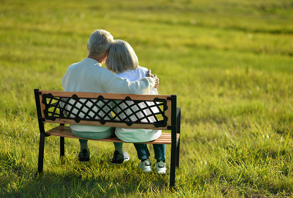 Banc de jardin en bois