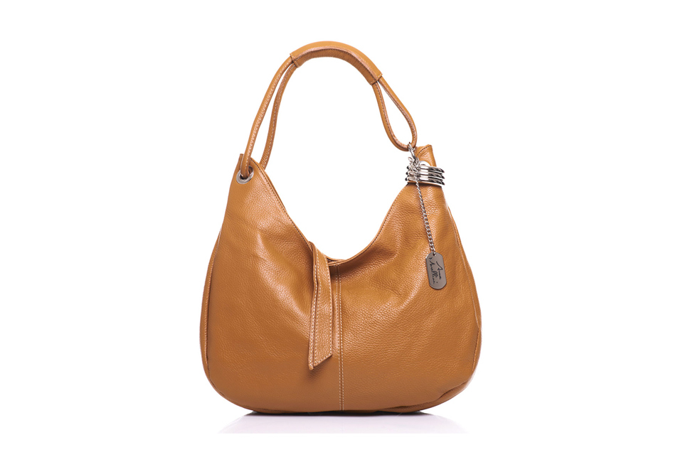 Stylish leather handbag
