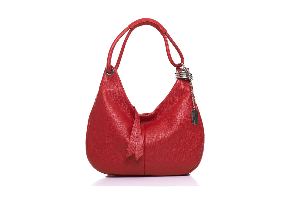Stylish leather handbag
