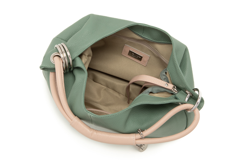 Stylish leather handbag