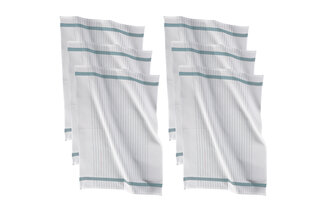 Set of 12 luxury Egyptian cotton kitchen towels — 2