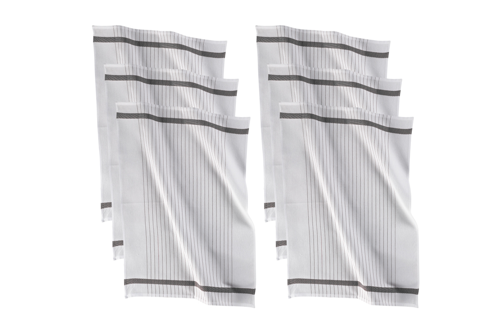Set of 12 luxury Egyptian cotton kitchen towels