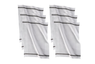 Set of 12 luxury Egyptian cotton kitchen towels — 4