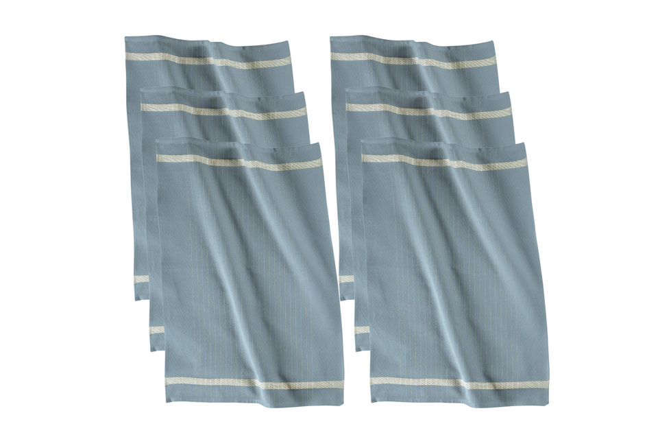 Set of 12 luxury Egyptian cotton kitchen towels