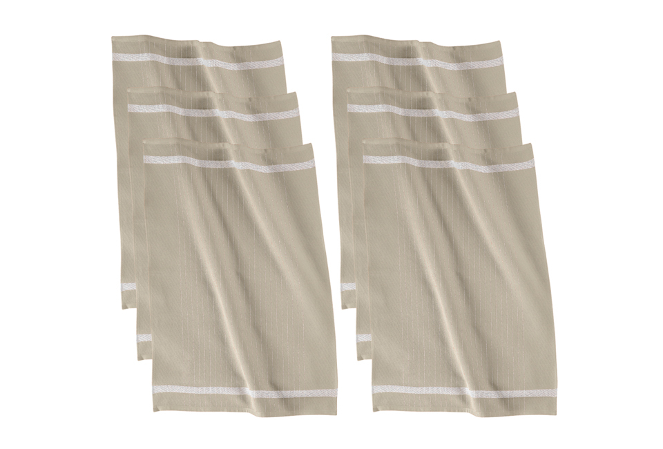 Set of 12 luxury Egyptian cotton kitchen towels