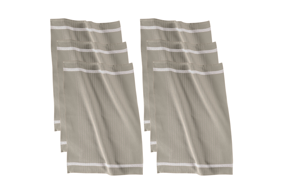 Set of 12 luxury Egyptian cotton kitchen towels