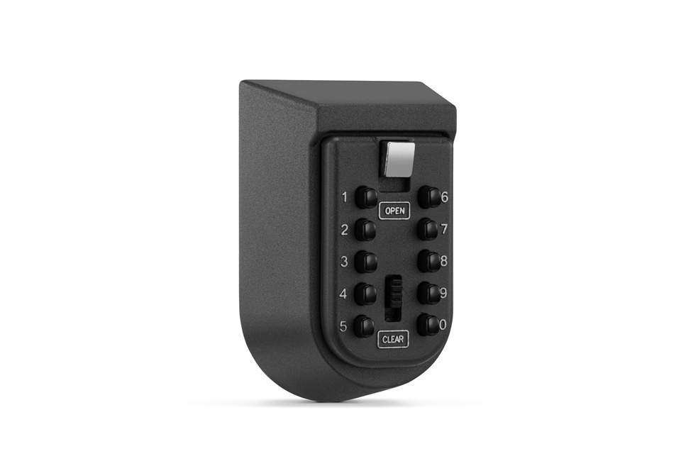 Caja de seguridad para llaves con c&oacute;digo num&eacute;rico