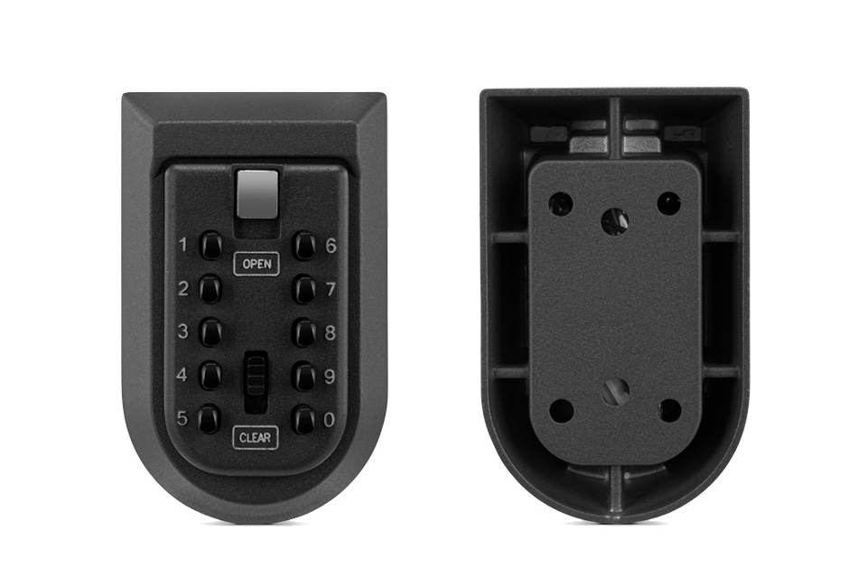 Caja de seguridad para llaves con c&oacute;digo num&eacute;rico