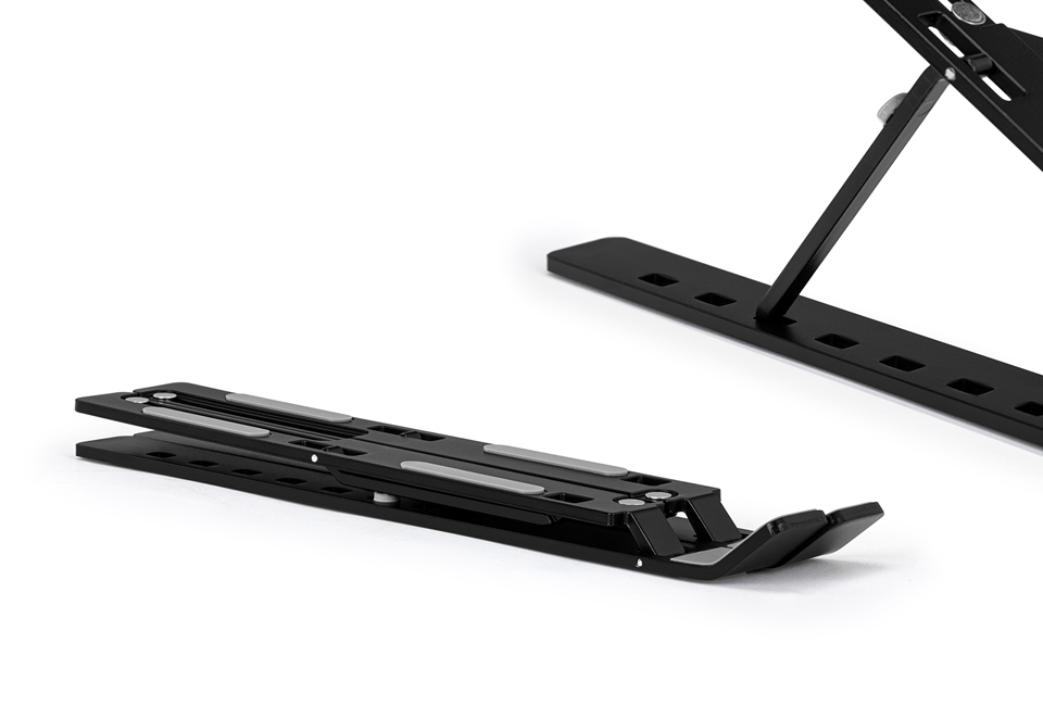 Support pliable pour ordinateur portable, pour une meilleure posture