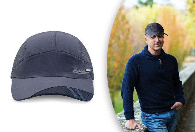 Gorra deportiva transpirable