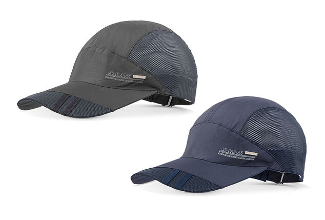Gorra deportiva transpirable