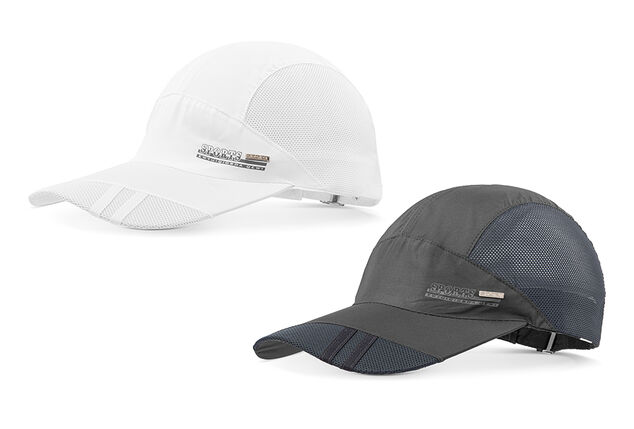 Gorra deportiva transpirable