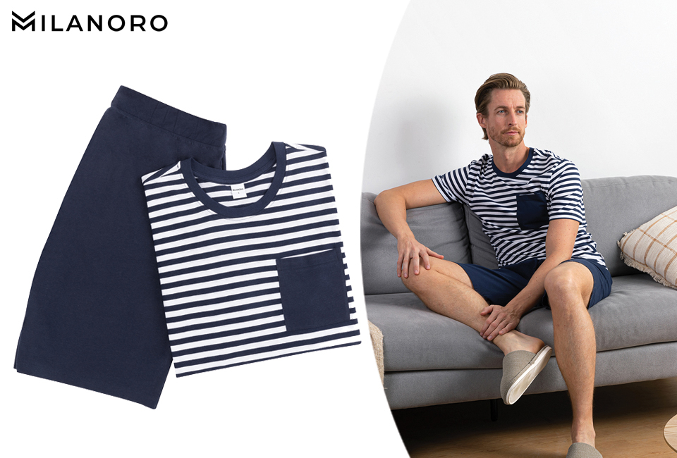 Zomerpyjama voor heren