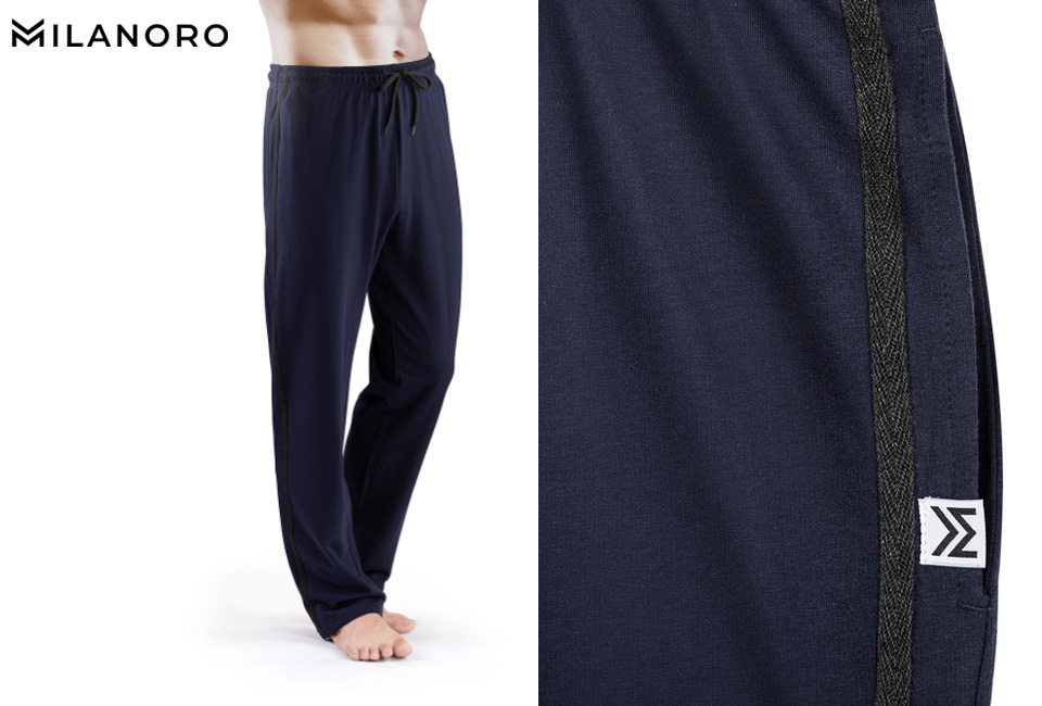 2 pantalons de jogging confortables pour hommes