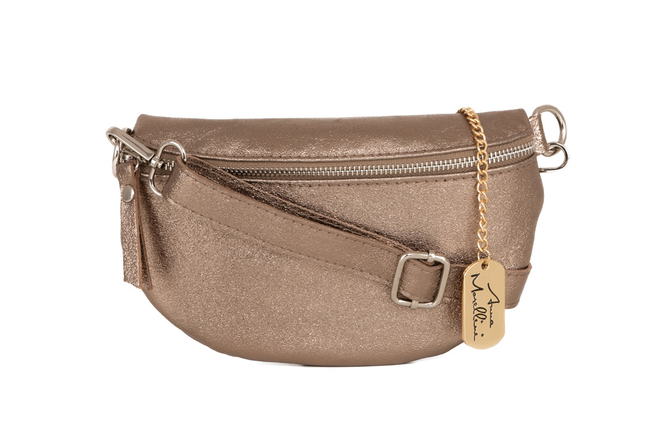 Italian leather handbag