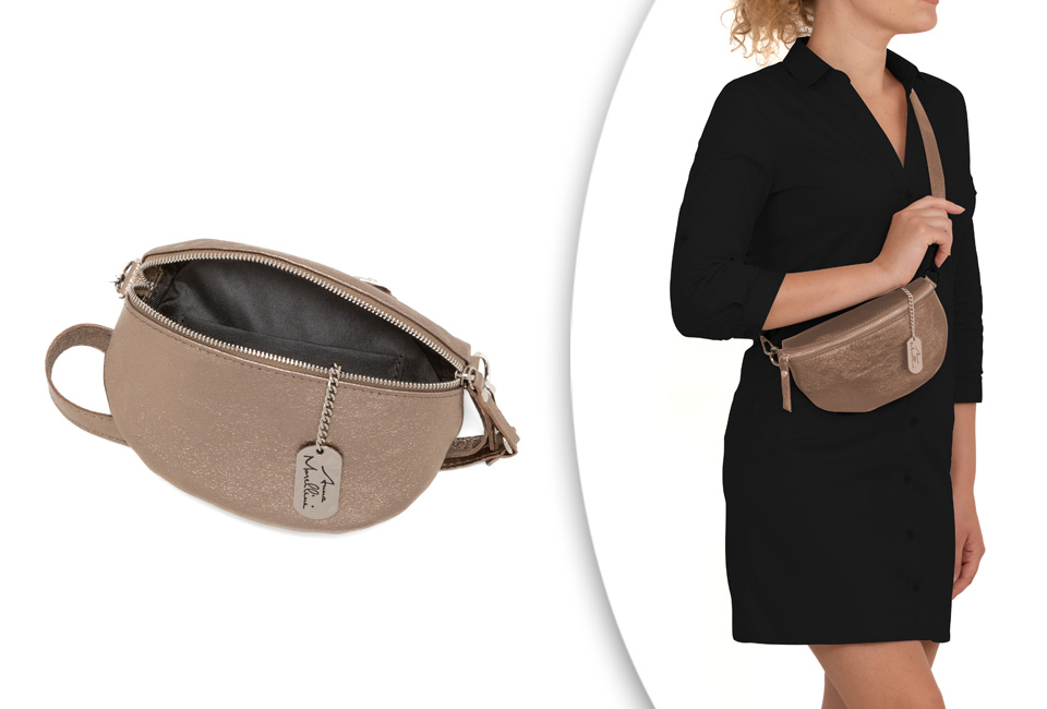 Italian leather handbag