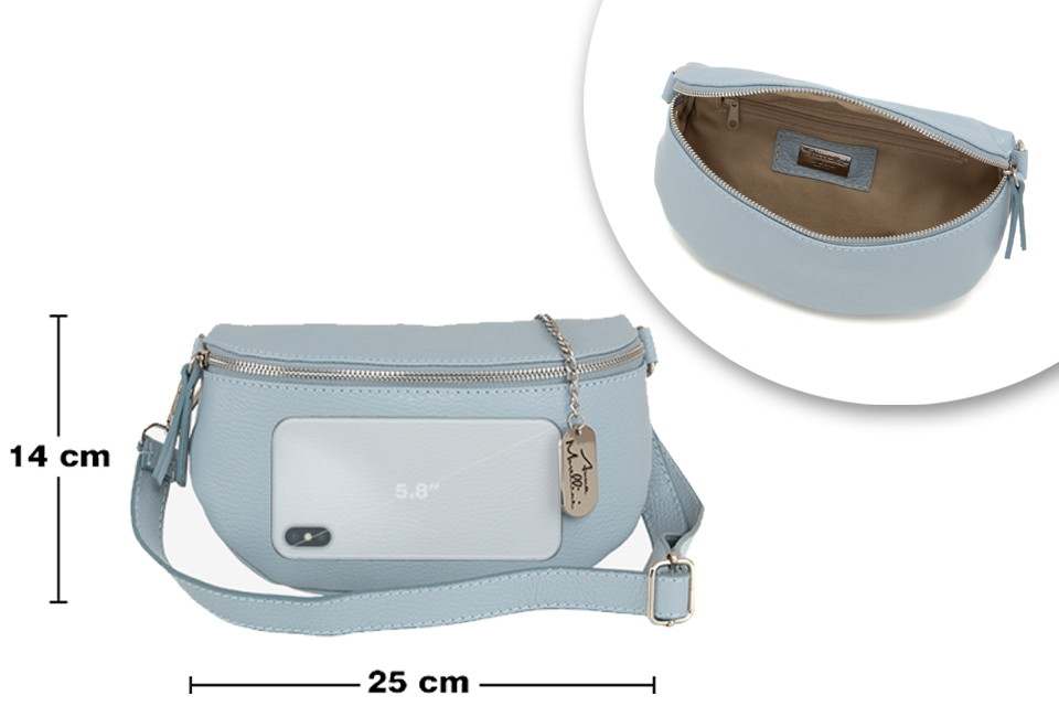 Italian leather handbag