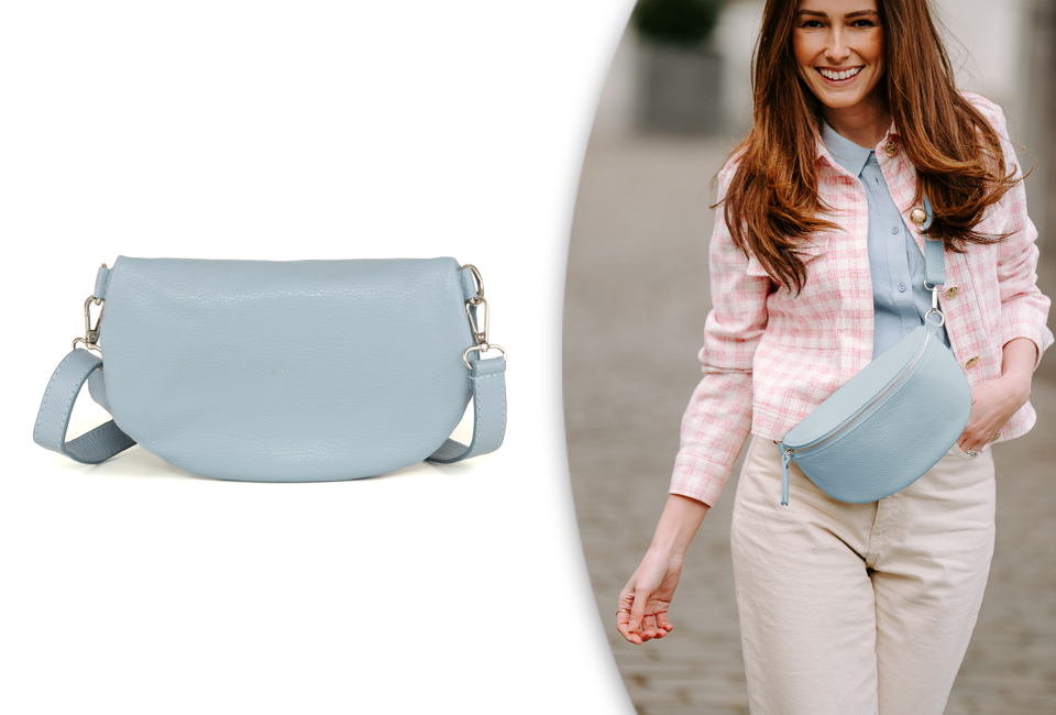 Italian leather handbag