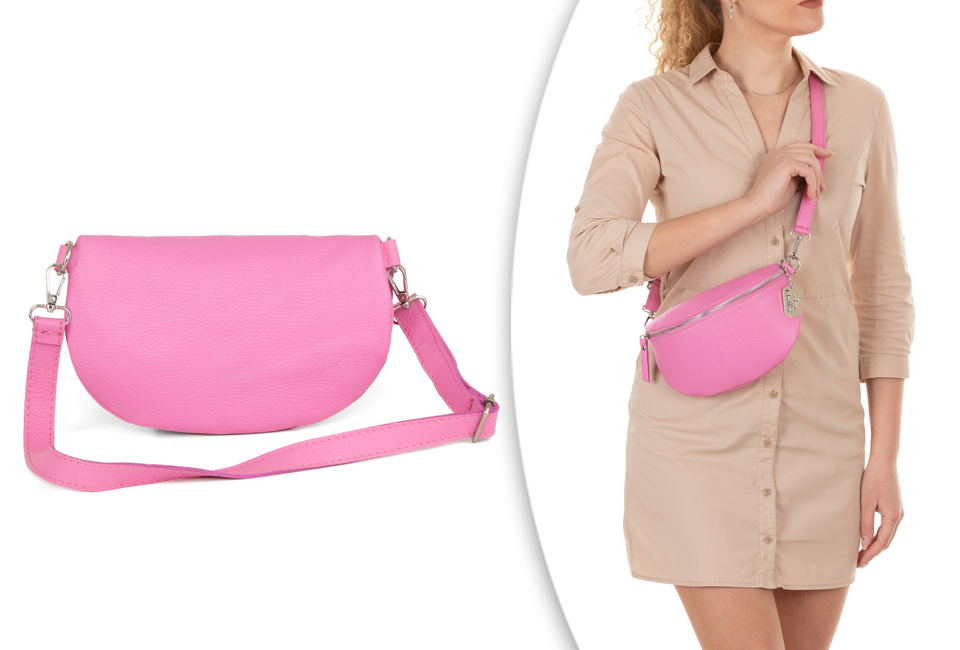 Italian leather handbag