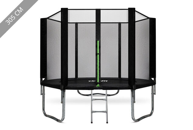 Trampoline avec filet de sécurité