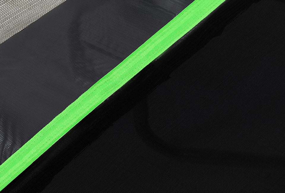 Trampoline avec filet de sécurité