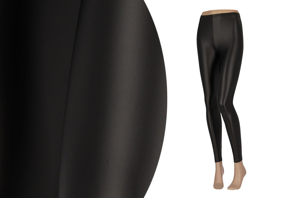 Leggings élégants en simili cuir pour femmes
