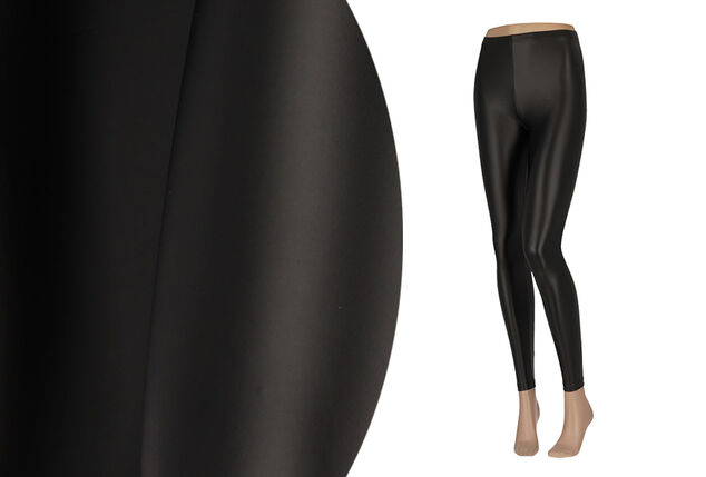 Leggings élégants en simili cuir pour femmes