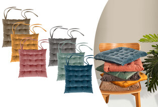 Luksusowe poduszki na krzesła