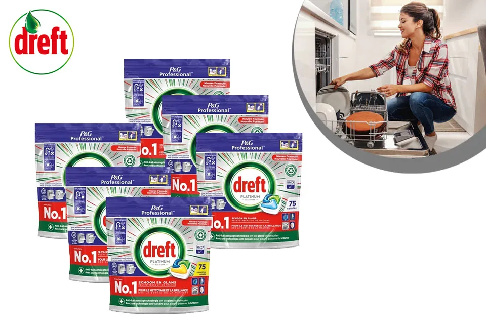 Dreft (Yes) 225 diskmaskinstabletter