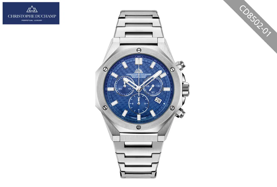 Montre sign&eacute;e pour hommes Christophe Duchamp