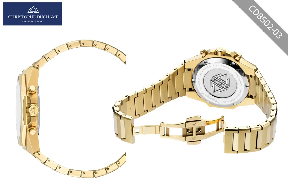 Montre sign&eacute;e pour hommes Christophe Duchamp