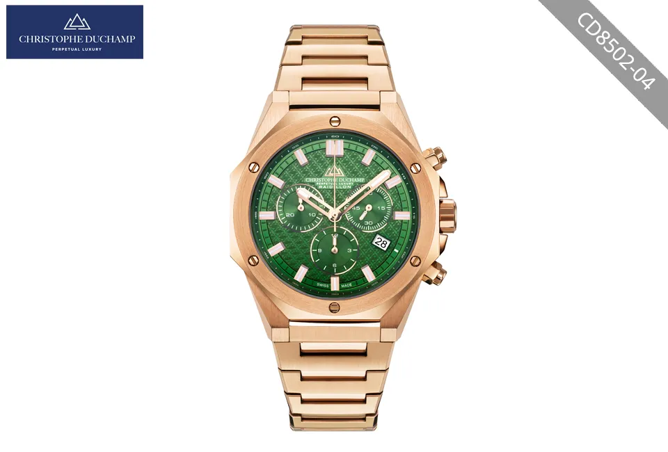 Montre sign&eacute;e pour hommes Christophe Duchamp