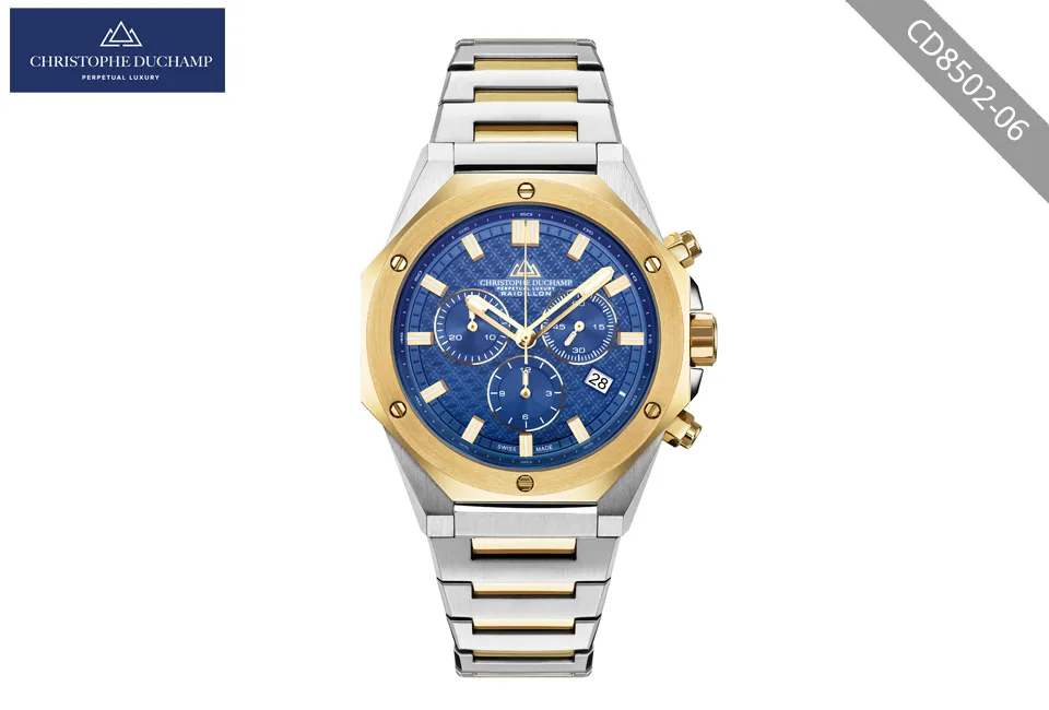 Montre sign&eacute;e pour hommes Christophe Duchamp
