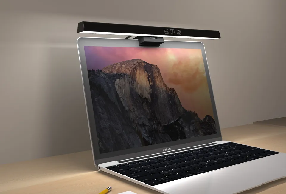 Lampe pratique pour &eacute;cran d&rsquo;ordinateur