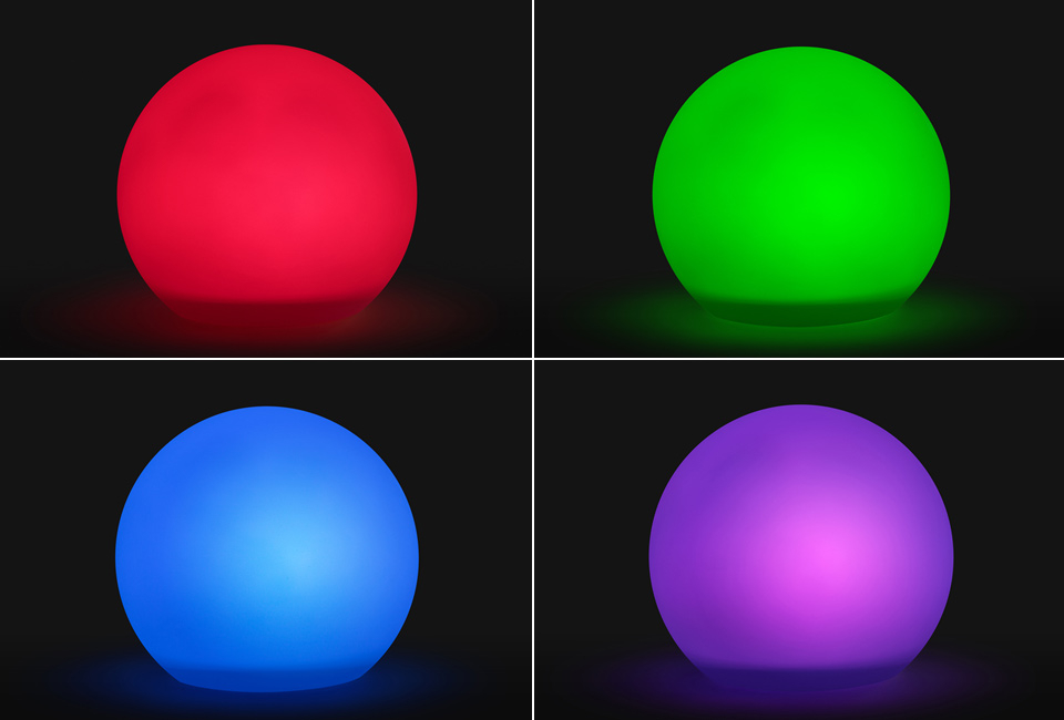 LED-Kugel oder LED-W&uuml;rfel