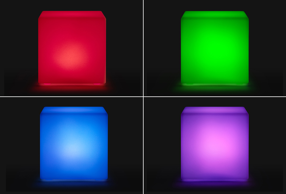 LED-Kugel oder LED-W&uuml;rfel