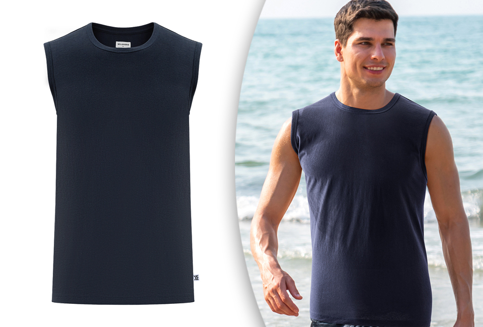 Sleeveless T-shirts
