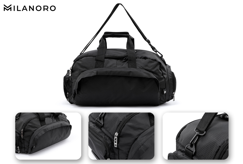 Zaino e borsa sportiva 2 in 1